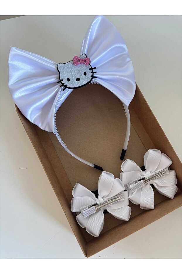 Beyaz Toka Taç Seti - 3