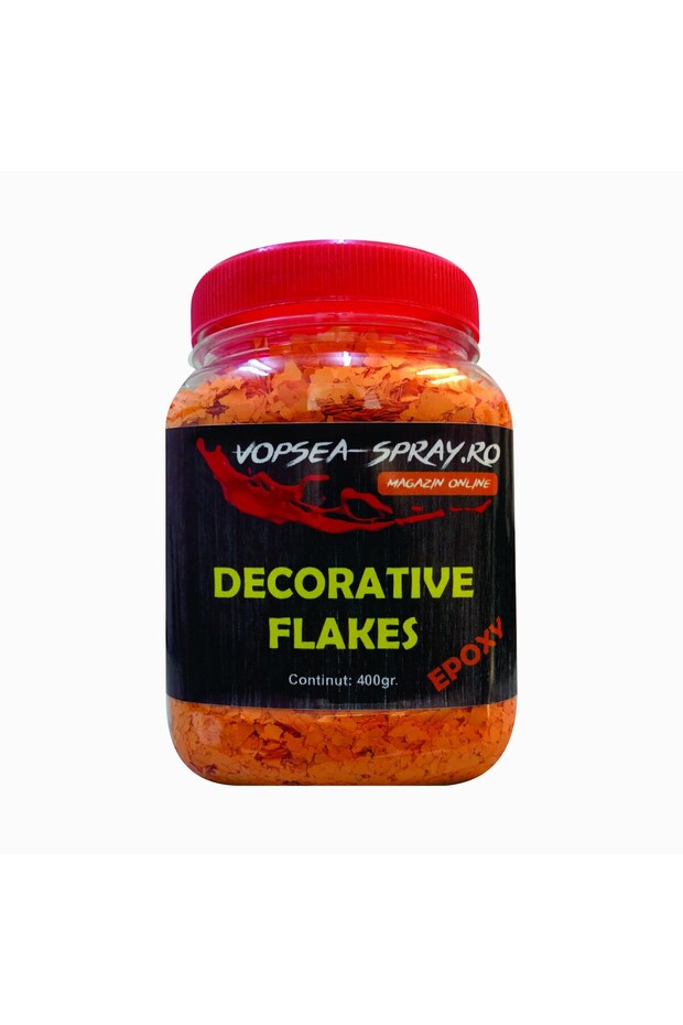 Decorative Orange Chips 400gr. - 1