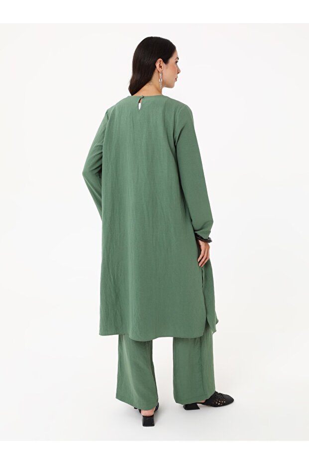 Aerobin Basic Tunik & Pantolon Takım- Haki - - 7