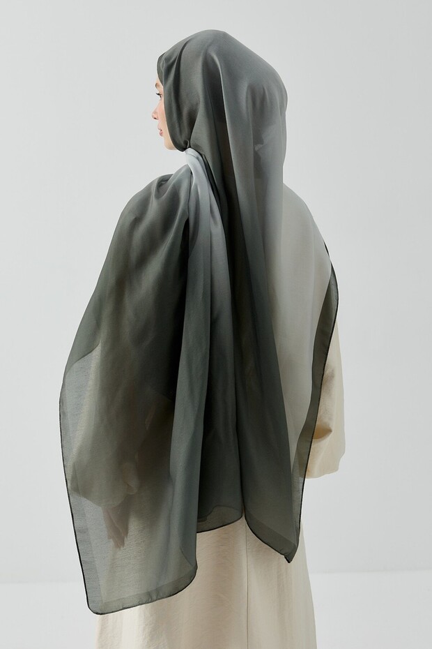 شال قطن بنمط أومبير - 4