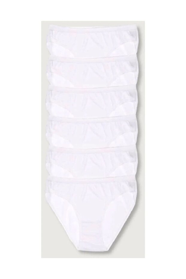 100% Cotton Bikini Panties 12 Pack
