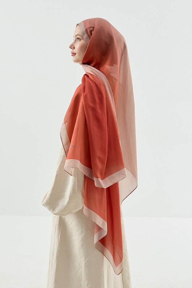 Ombre Desen Pamuk Şal - 3