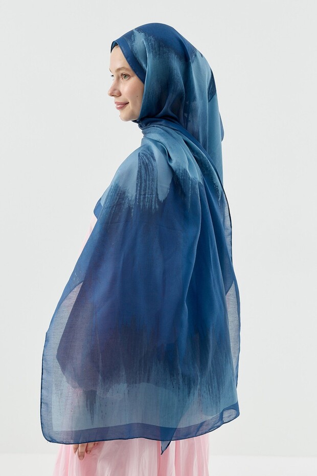 شال قطني بنمط ذوبان - 3