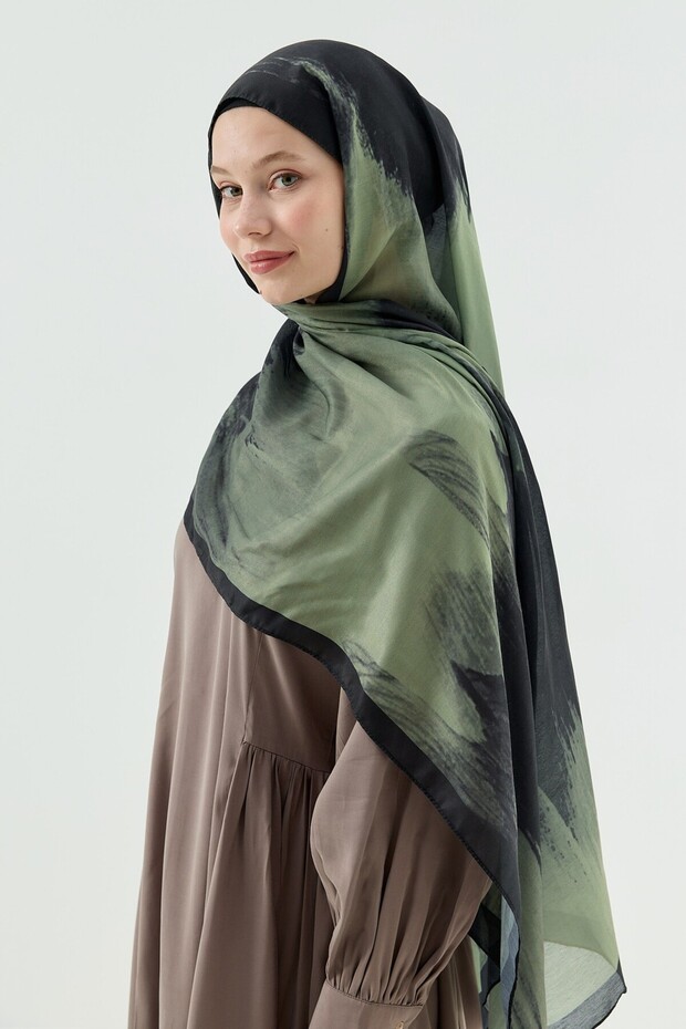 شال قطني بنمط ذوبان - 3