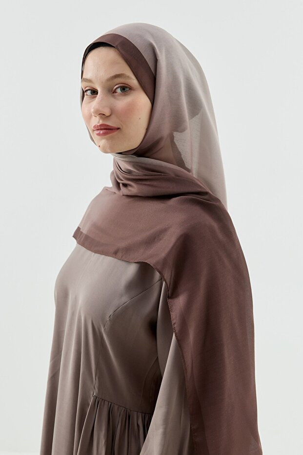 Ombre Desen Pamuk Şal - 3
