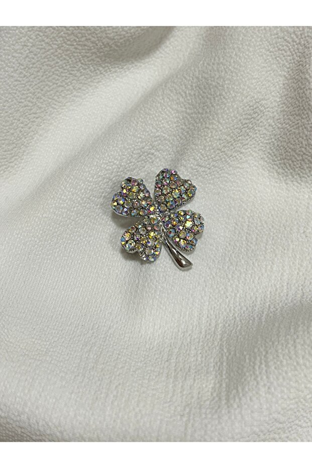 Lucky Store Dört Yapraklı Yonca Broş - 1