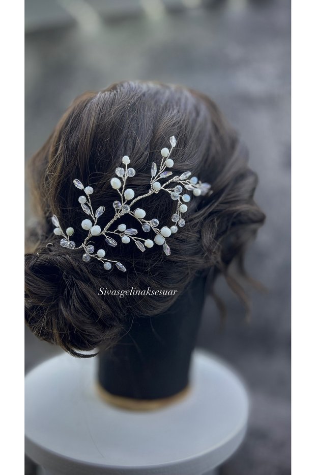 Helen Model Hairpin Bride Accessory