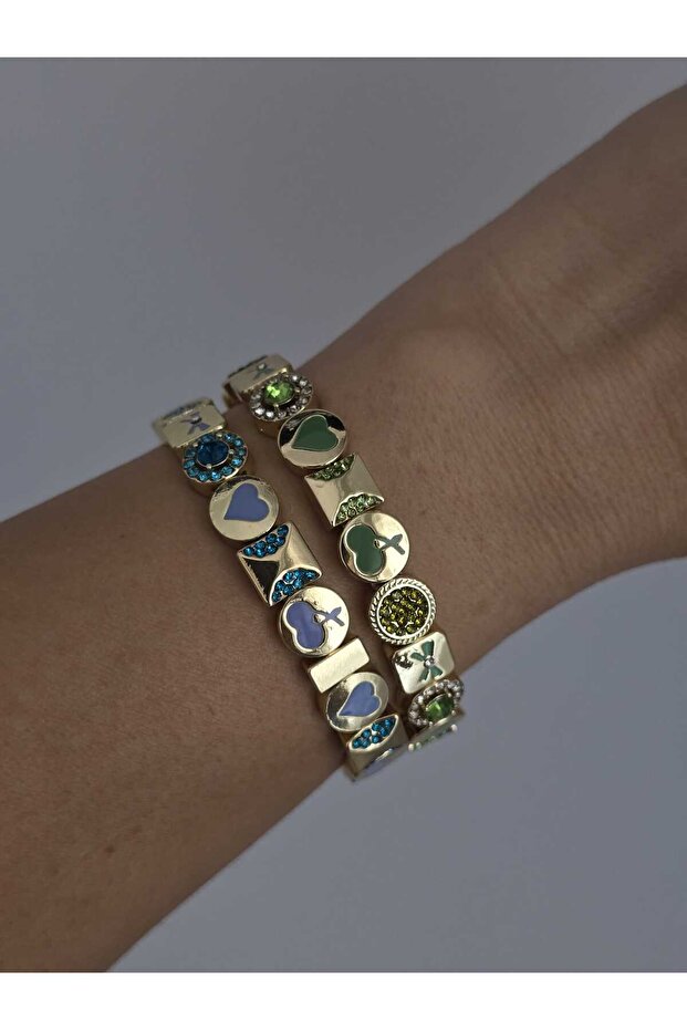 LASTİKLİ FİGÜRLÜ VIP BİLEKLİK - 4