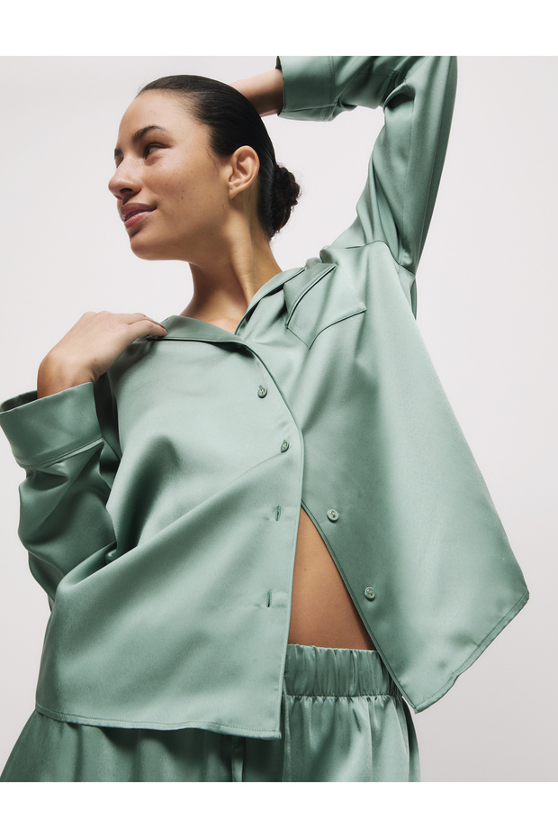 Dream Satin Pijama Üstü - 1