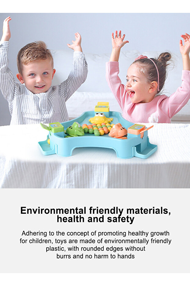 ثلاثة ضفادع مرحة تأكل الفاصوليا - 3