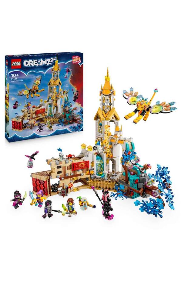 Dreamzzz Nocturnia Castle 71486 – for Children 7 Years and Above Minifigure and Fantastic