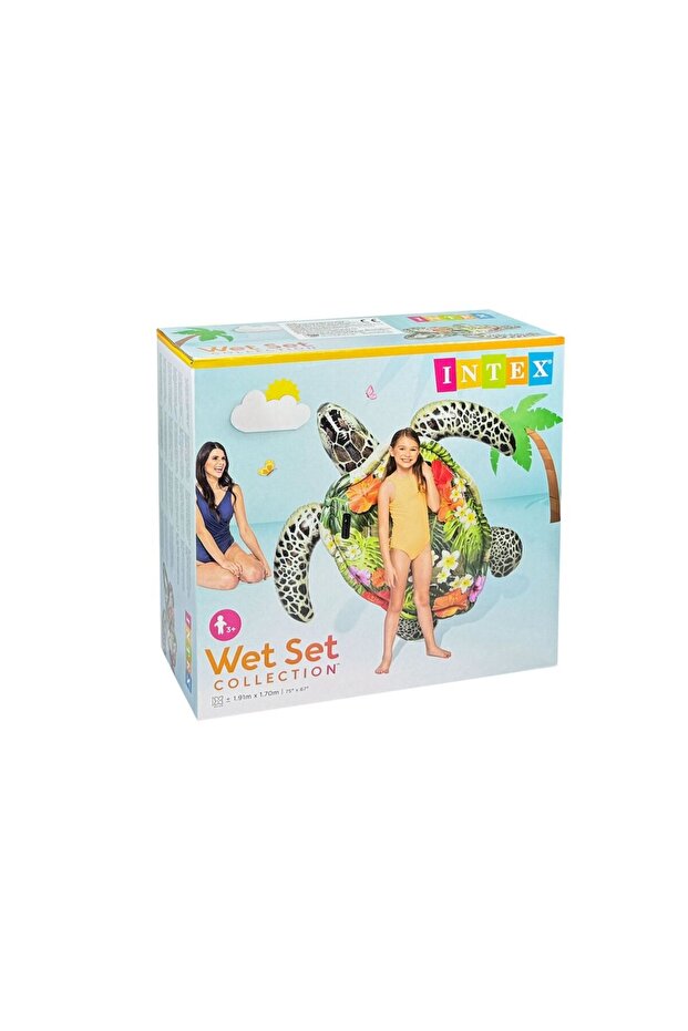 سلحفاة قابلة للنفخ 191 × 170 سم - 2