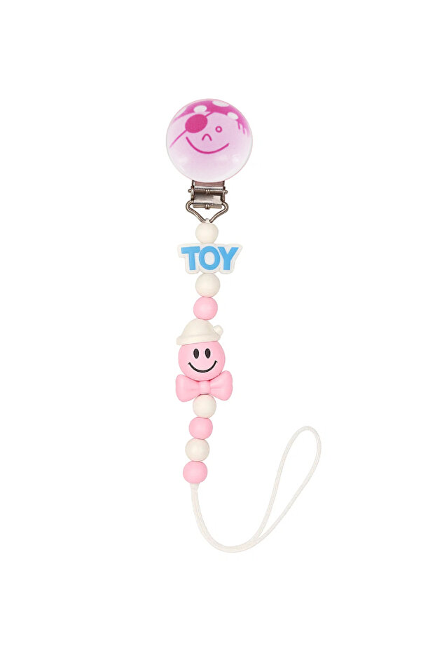 Dila Wooden Pacifier Clip - B