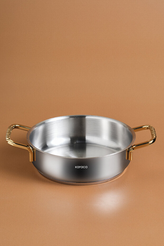 Maçka Çelik Sahan 20 Cm Gold - 1