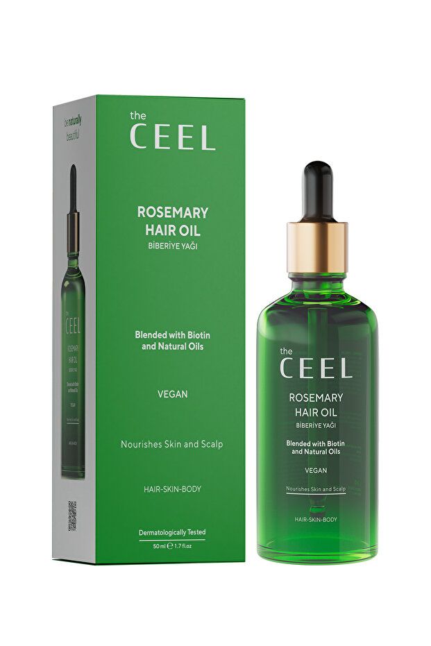 Biberiye Saç Yağı Complexi | Biotin, Hint Yağı, Vitamin E 50 ML - 3