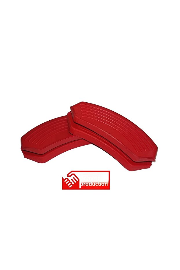 Silicone Pot Pan Holder Fireproof Non-Stick Handle Set 9 X 4 Cm Black (1 Set Consists of 2 Pieces)