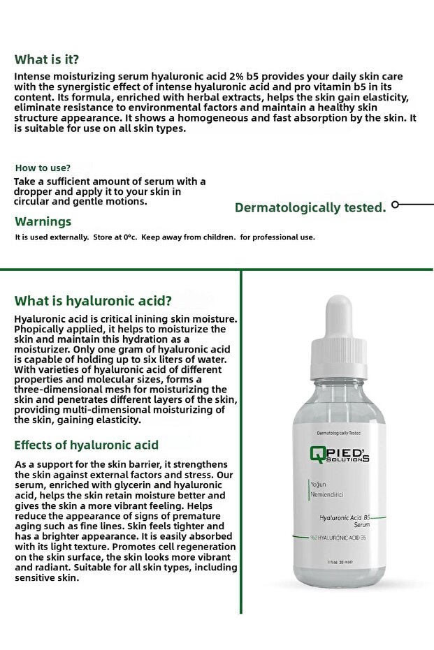 Intensive Moisturizing and Plumping Serum Hyaluronic Acid 2% B5 30 ml - 3