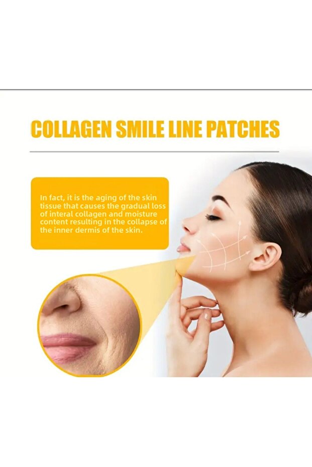 15 Pieces Collagen Supported Wrinkle Removal and Forehead and Smile Line Tapes Set - 4