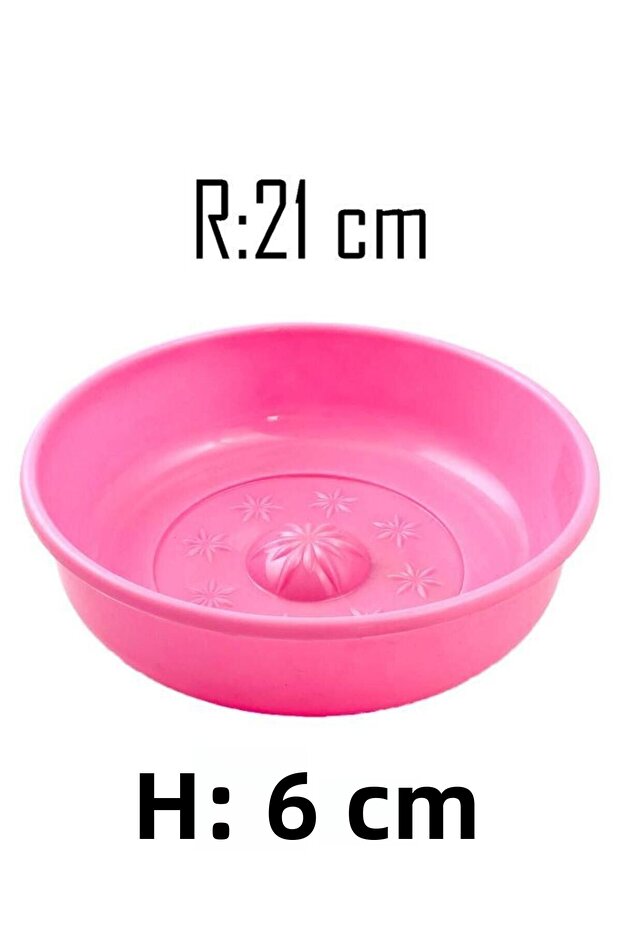 Plastic 21cm Bathroom Bath Bowl