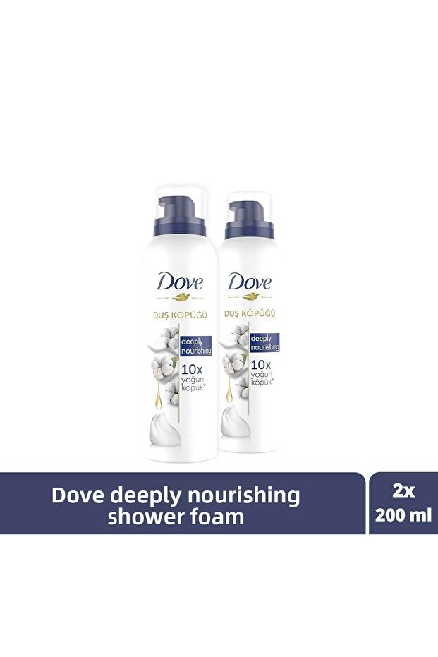 Shower Foam Depply Nourishing Intensive Foam 200 ml X2