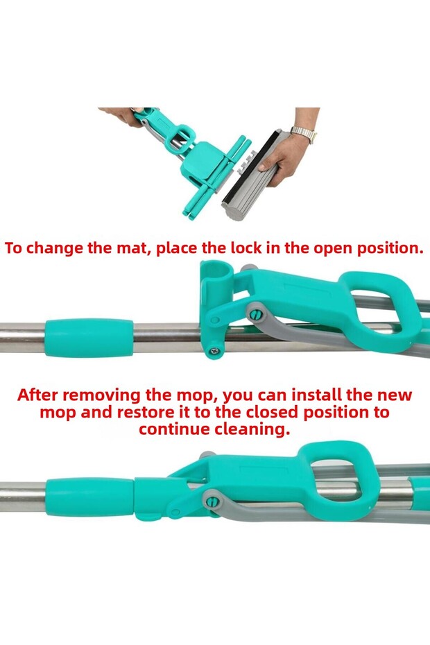 ممسحة ممسحة عملية ذات ضغط مزدوج - 4