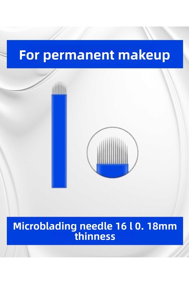 16 U 10 إبرة ميكروبلادينج - 1