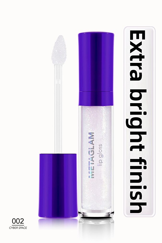 Metaglam Intense Shimmer & Moisturizing Lip Gloss-002 Cyberspace- 8682536080774 - 1