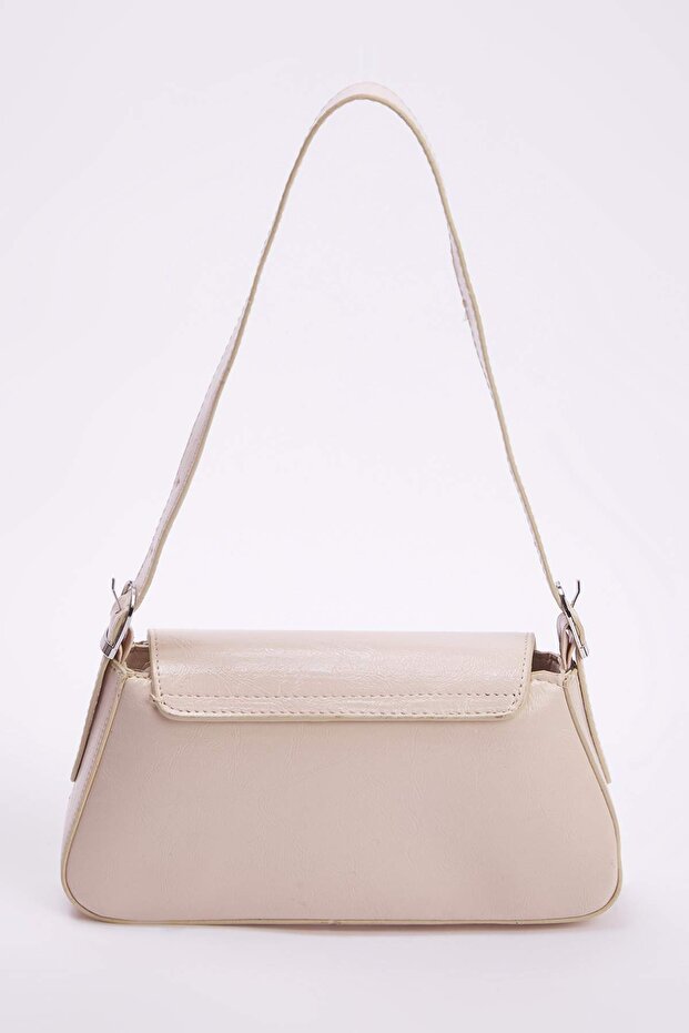 Ekru Kobieta Mini/Mała Torba na ramię TAKSS25OC00035 - 4