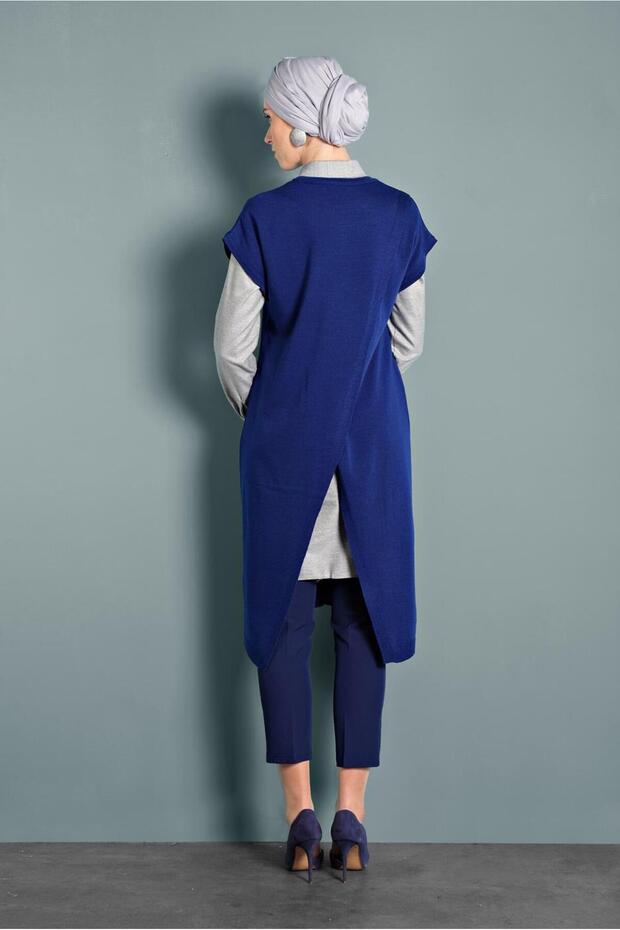 CEPLERİ TÜYLÜ TRİKO TUNİK 40021 - 4