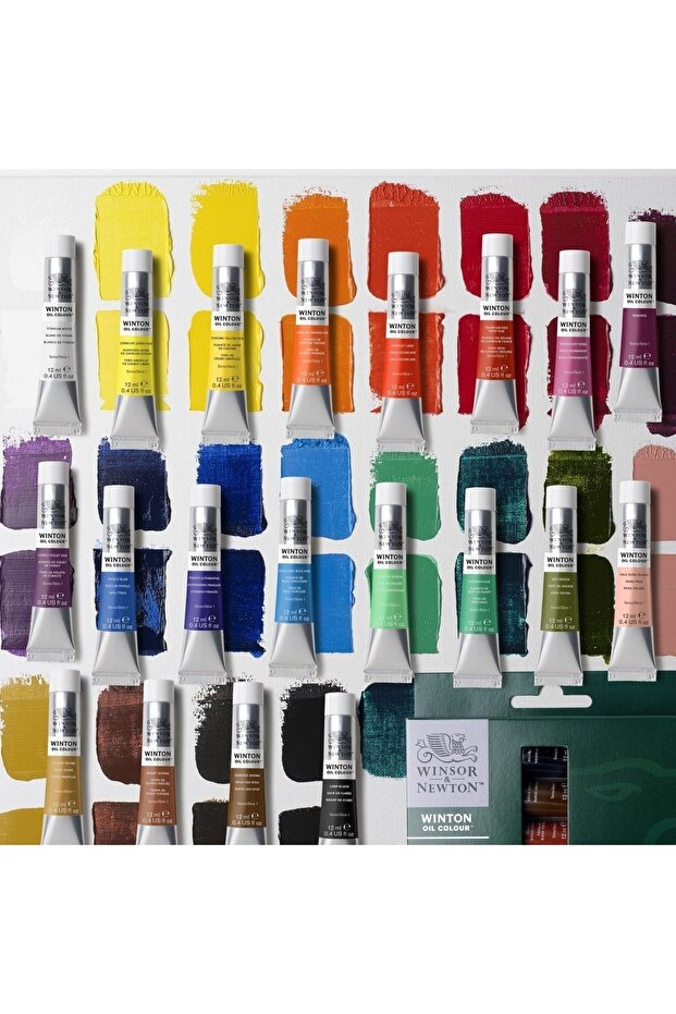 Winsor & Newton Winton Yağlı Boya Access Boya Seti 20x12ml - 4