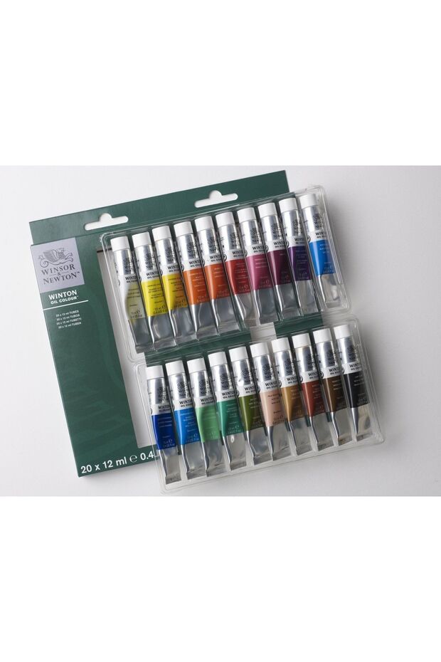 Winsor & Newton Winton Yağlı Boya Access Boya Seti 20x12ml - 1