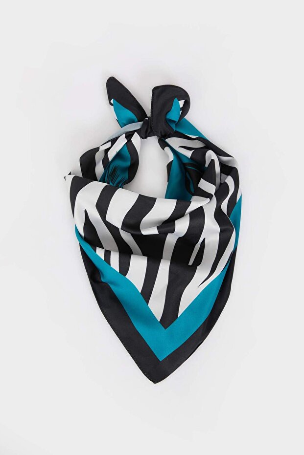 Eșarfă de damă cu model - E6158AX25SM - 1