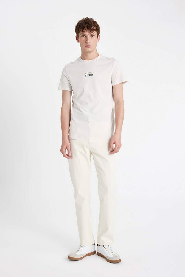 Sergio Regular Fit Normal Kalıp Normal Bel Boru Paça Jean Pantolon D4460AX24HS - 1