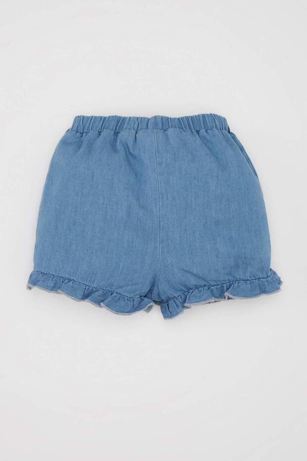 Kız Bebek Jean Şort Etek D4613A524SM - 4