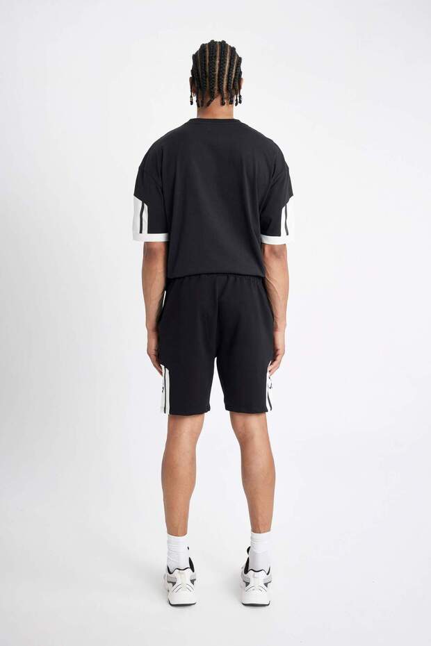 DeFactoFit Shaquille ONeal Standart Fit Kısa Paça Şort C7303AX24HS - 5