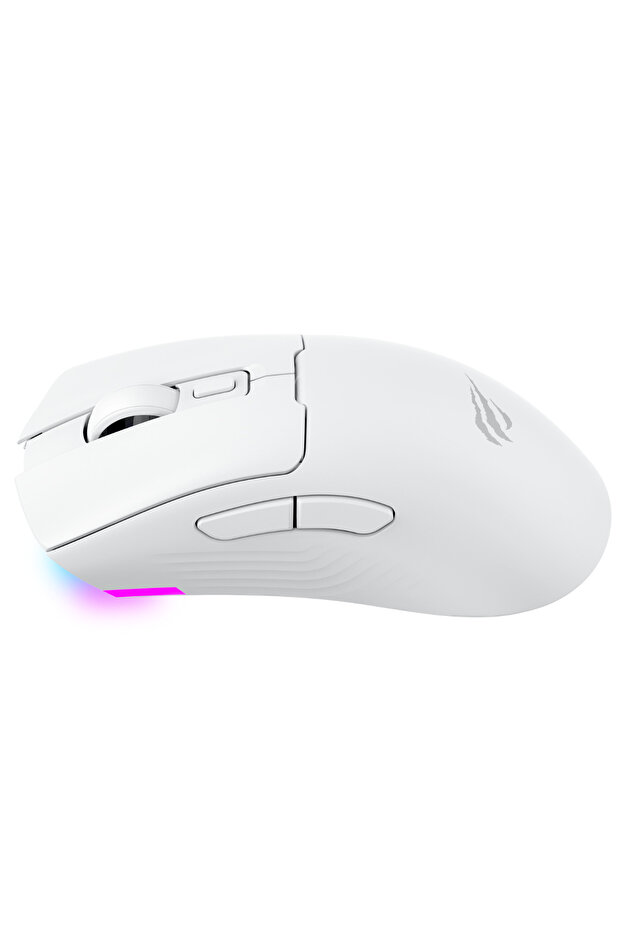 Gamenote MS966SE Kablosuz Gaming Mouse - Beyaz – 3 Mod Bağlantı, 22000 DPI, RGB, BT V5.2 - 2