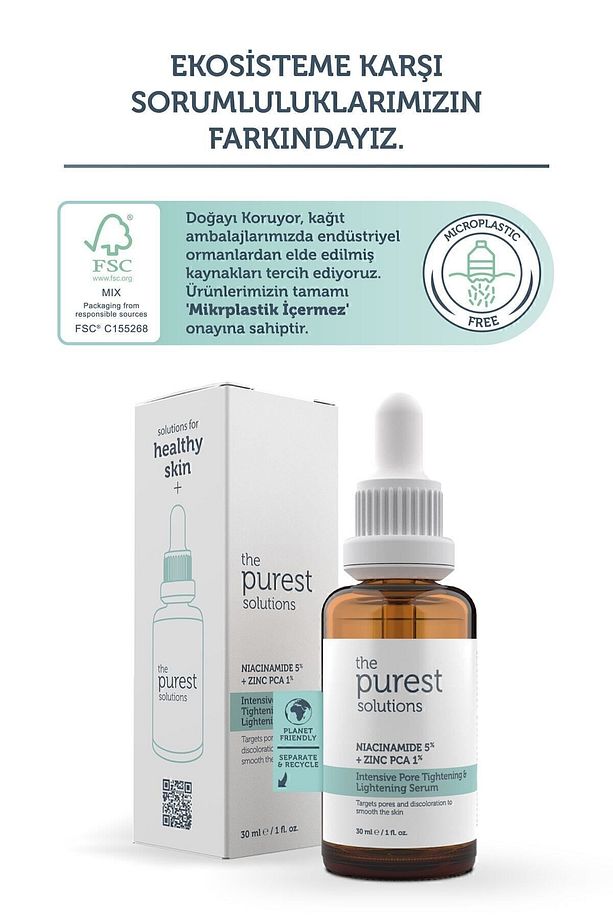 Siyah Nokta Ve Sivilce Karşıtı Niacinamide Cilt Bakım Serumu 30 Ml (niacinamide 5% & Zinc Pca 1%) - 5