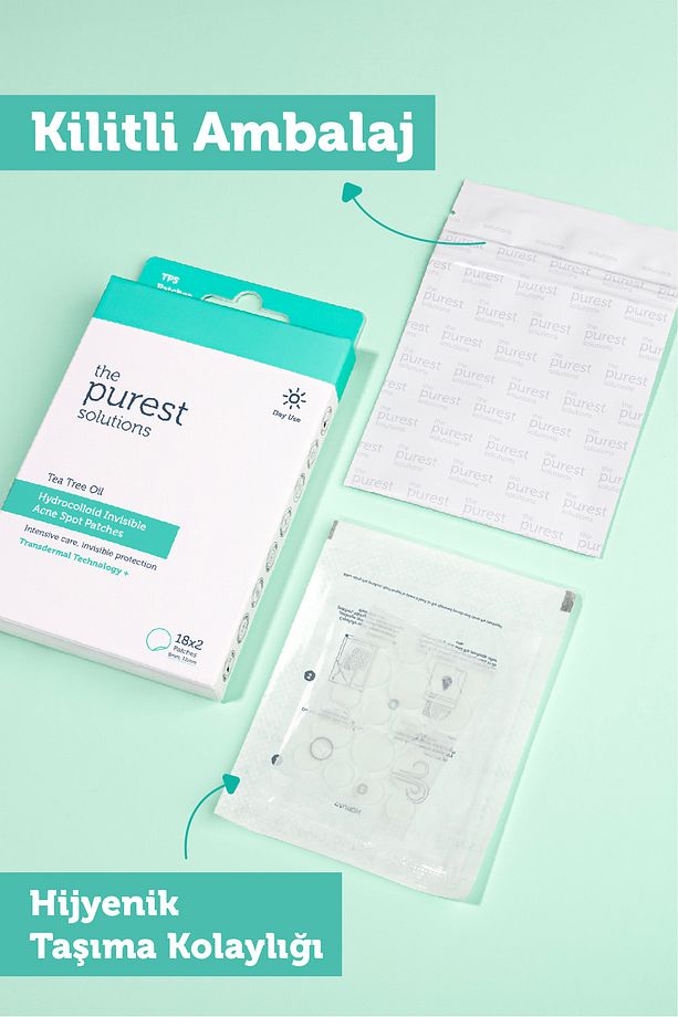 Hidrokolloid Akne ve Sivilce Karşıtı & Yatıştırıcı Bant 36'lı Patch - 6