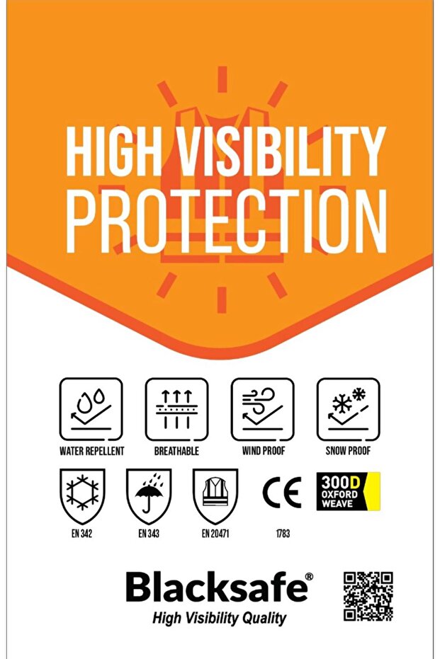 Bs- 2000 Hİ-Vis Yağmurluk Tk. - 4