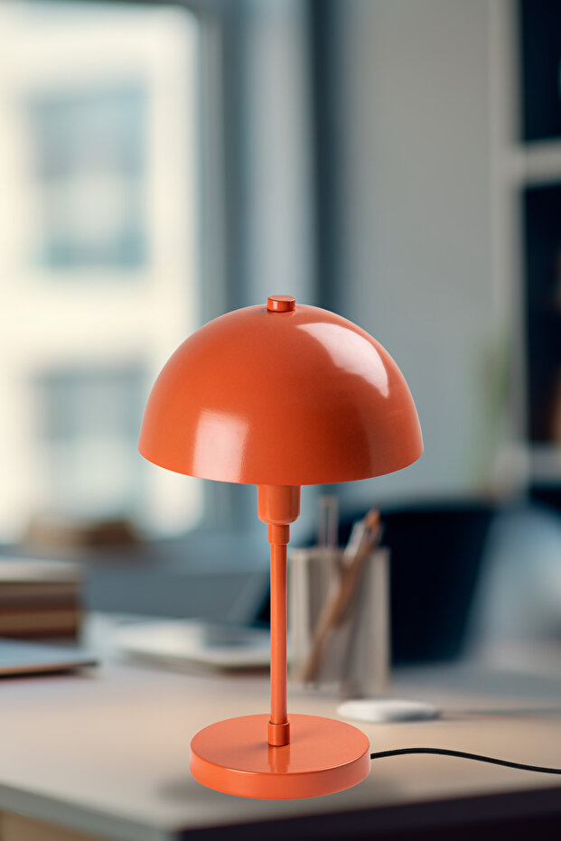 Penumbra Masa Lambası, Metal Gövde, Kablolu Elektrikli, E14 Duy - 1