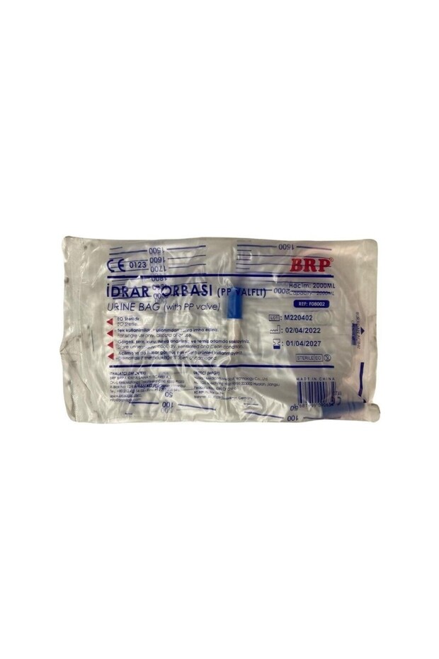 BRP 2000ml Musluklu Idrar Torbası 20 Adet - 2