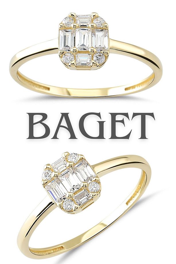 Baget Tektaş Altın Yüzük - 3