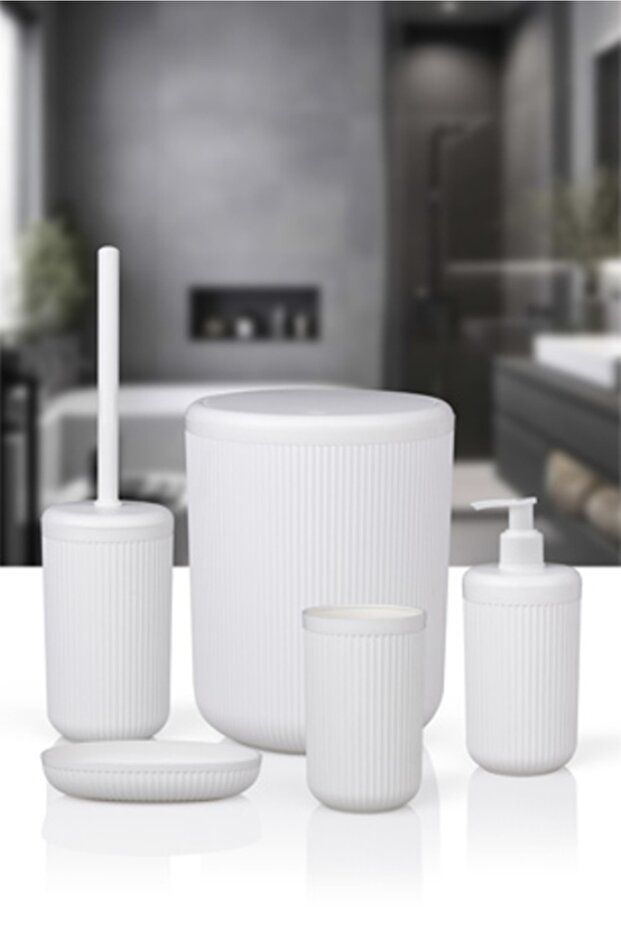 مجموعة الحمام المستديرة البيضاء - 3