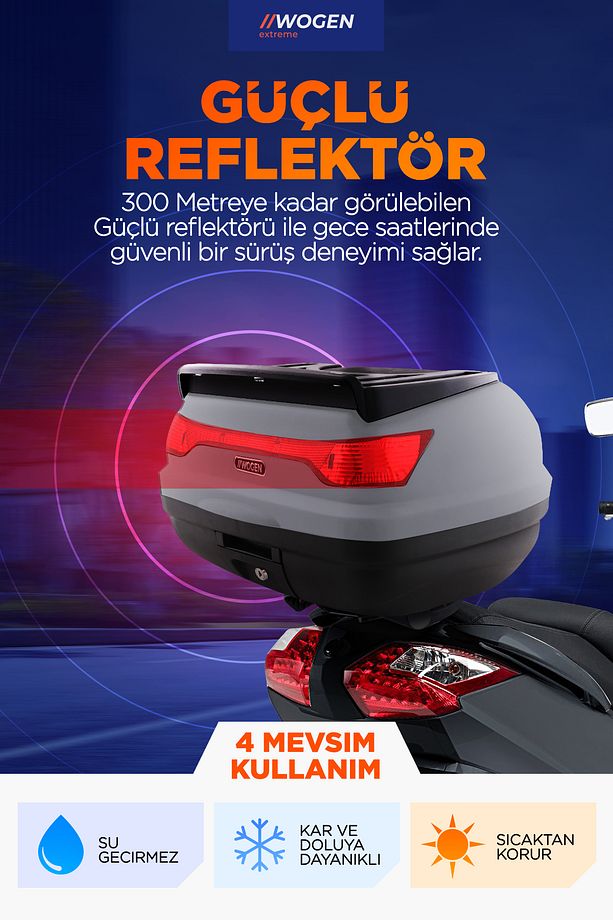 Wg52 Arka Çanta 52 Litre Basic (NARDO GRİ) - 3