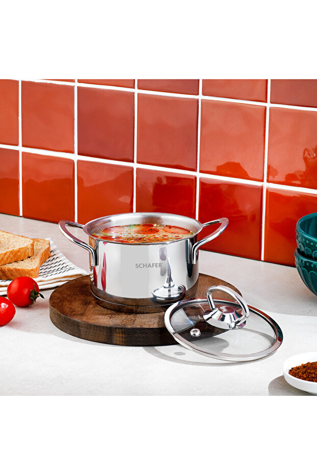 Micro Mini Derin Çelik Tencere 12 Cm 2 Parça - 2