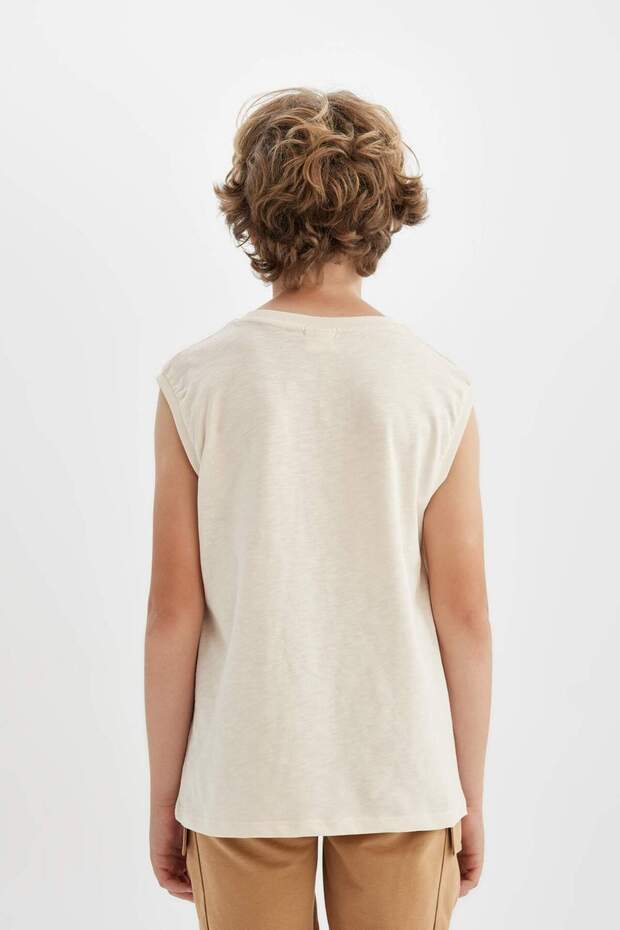 Erkek Çocuk Bisiklet Yaka Atlet C5101A824SM - 8