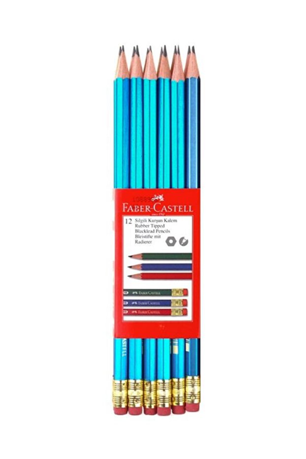 Faber 2120 Pencil with Eraser 12 Pack (5244212000)