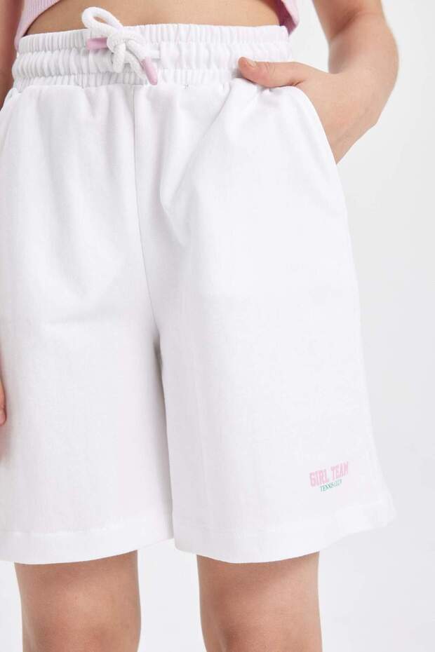 Kız Çocuk Baskılı Şort C4988A824SM - 7