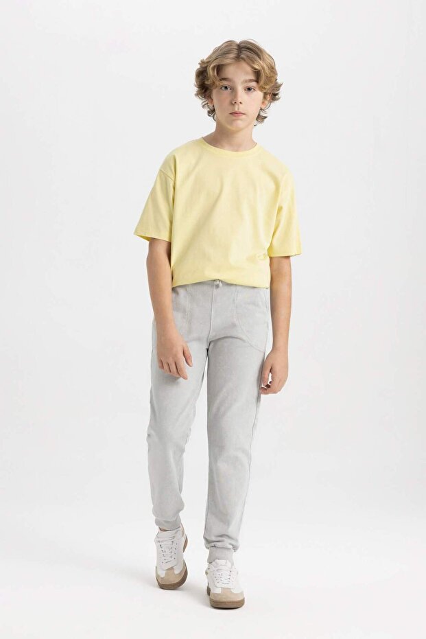 Boy's Basic Sweatpants B7366A824SP - 1
