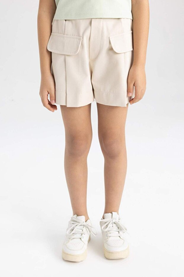 Kız Çocuk Gabardin Şort C4566A824SM - 6